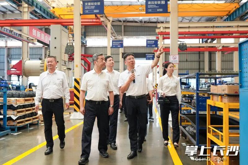 湖南省副省长、长沙市委书记陈竞调研GA黄金甲智能
